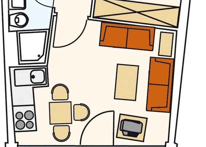 Apartamento Strandidyll, 58 - Typ A1s